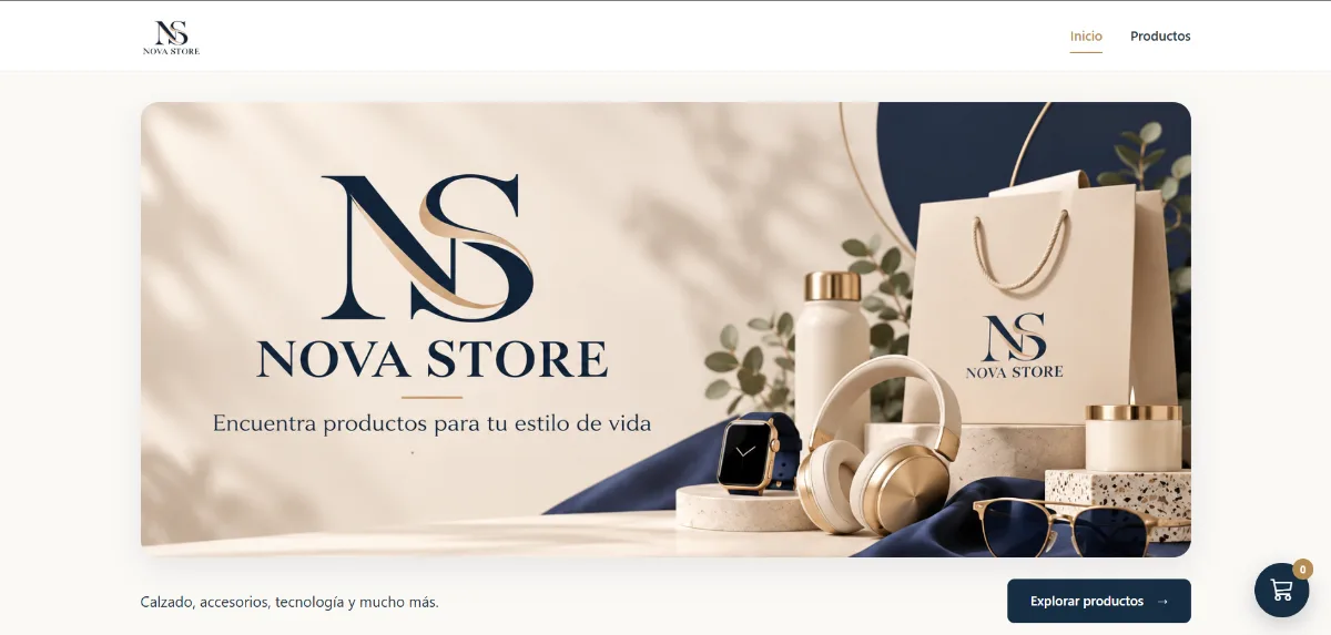 Diseño de referencia del catálogo de productos